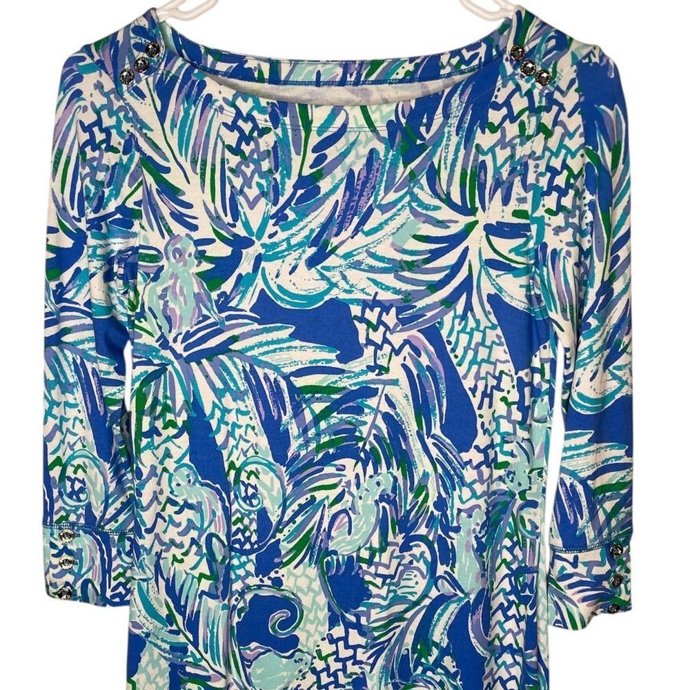 Lilly Pulitzer Sophie Dress in Canopy Chaos Size XS UPF 50 - Picture 4 of 10